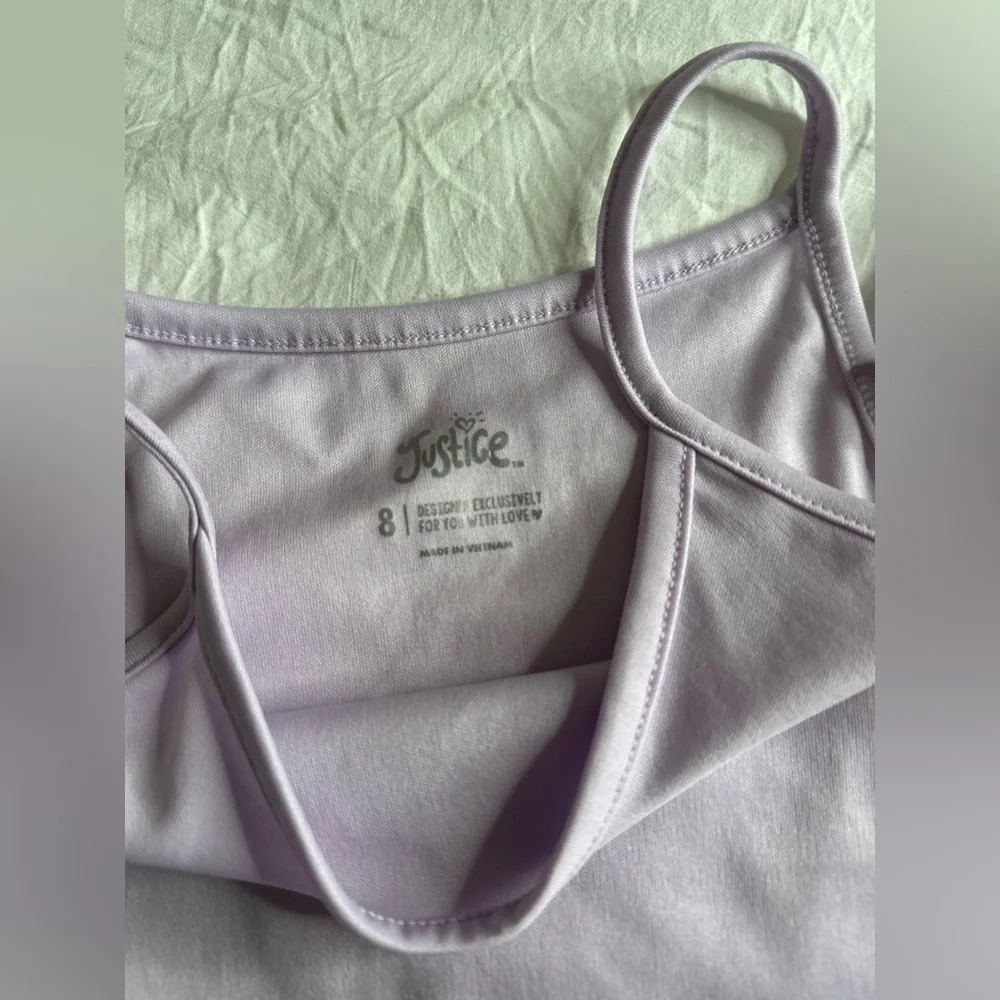 Justise Lavender shirt size 8